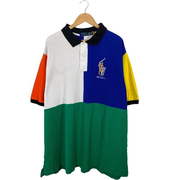 Polo Ralph Lauren Classic Fit Big Pony Mesh Polo Shirt 3XLT - Picture 1 of 6